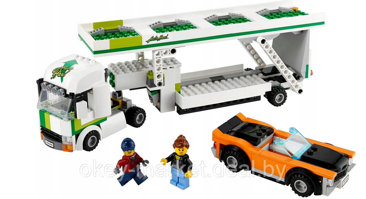 Конструктор LEGO City 60305 Great Vehicles Автовоз - фото 3 - id-p197133711