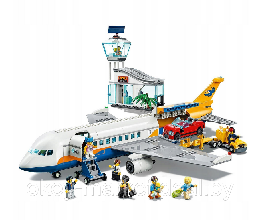Конструктор LEGO City 60262 Пассажирский самолёт - фото 2 - id-p197133718