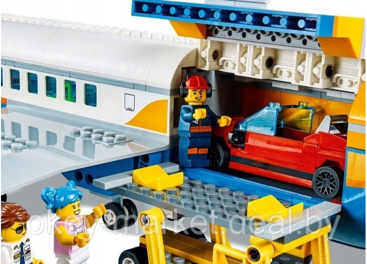 Конструктор LEGO City 60262 Пассажирский самолёт - фото 6 - id-p197133718