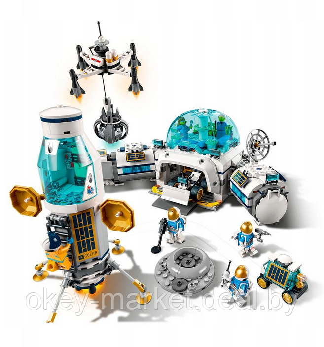 Конструктор LEGO City Space Port 60350 Лунная научная база - фото 4 - id-p197133740