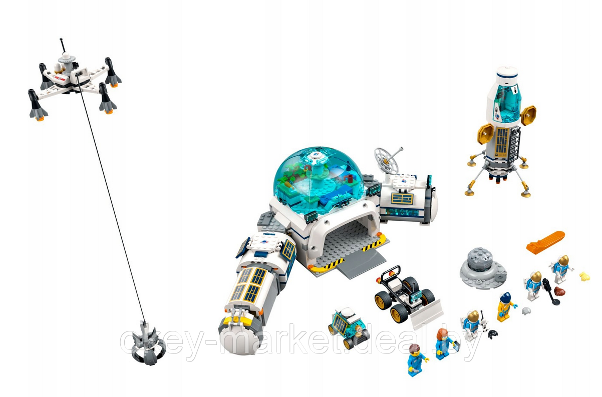 Конструктор LEGO City Space Port 60350 Лунная научная база - фото 2 - id-p197133740