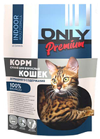 ONLY Premium, сухой корм для кошек домашнего содержания 0.4 кг