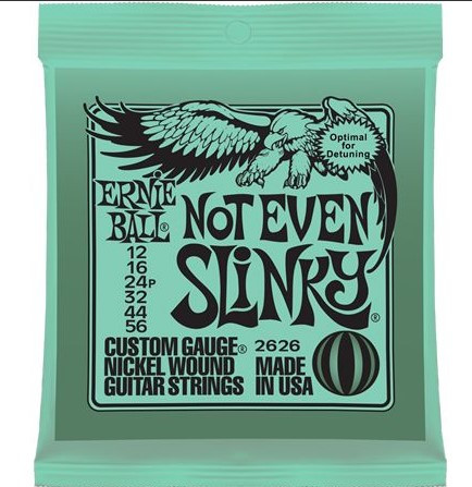 Ernie Ball P02626 Not Even Slinky Комплект cтрун для электрогитары, никель, 12-56