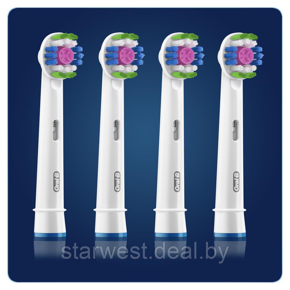 Oral-B Braun 3D White 4 шт. Насадки для электрических зубных щеток EB18RB-4 - фото 3 - id-p197133796