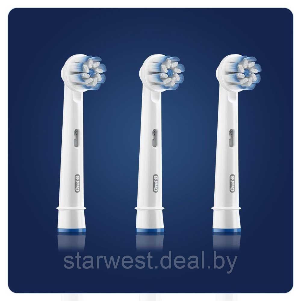 Oral-B Braun Sensitive Clean 3 шт. Насадки для электрических зубных щеток - фото 7 - id-p173952111