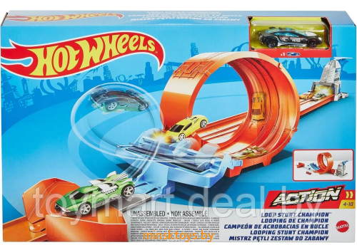 Игровой набор Hot Wheels - Чемпион По Трюкам В Петле, Mattel GTV13 - фото 1 - id-p157962257