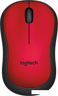 Мышь Logitech M220 Silent (красный) [910-004880]