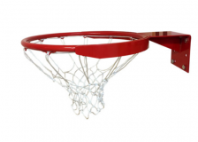 Кольцо баскетбольное с сеткой усиленное SportProm - фото 1 - id-p197140562