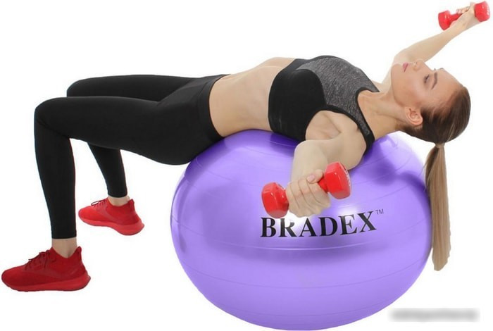 Мяч гимнастический Bradex SF 0718 65 см - фото 4 - id-p197141612