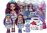 Игровой набор Mattel Enchantimals Семья Оттавии Выдры с аксессуарами HCF96