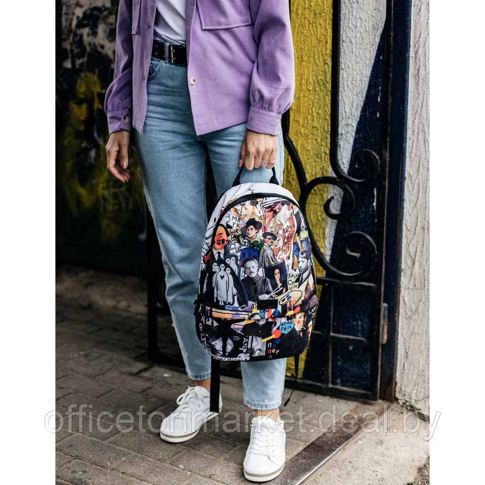 Рюкзак молодежный "S-Фит Мастакi", разноцветный - фото 6 - id-p197135152