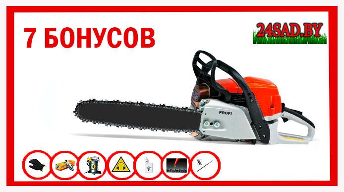 Бензопила Profi 3100 (3,1 кВт) + 7 бонусов