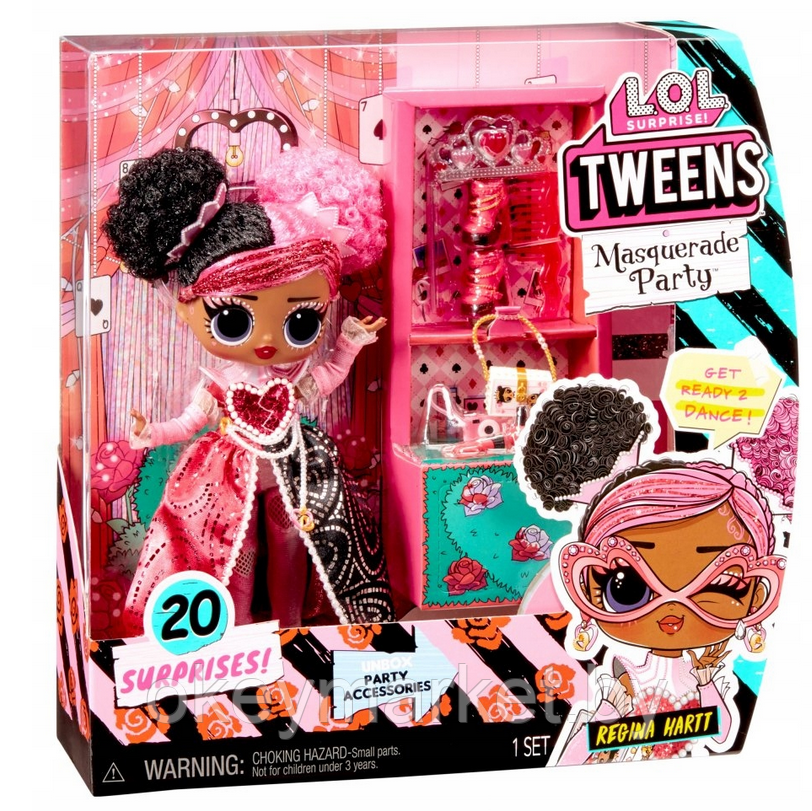 Кукла LOL Surprise Tweens "Маскарад" -Регина Хартт 584124, фото 2