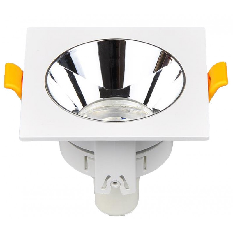Светильник встраиваемый под лампу GU5.3/GU10 ULTRA LED F315 квадрат белый хром