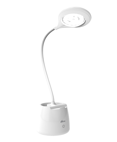 Светильник настольный светодиодный Ritmix LED-530 White - фото 2 - id-p196487116