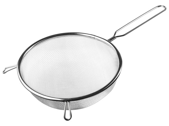 Дуршлаг с ручкой из нерж.стали, диам.18см, PERFECTO LINEA (нержавеющая сталь, диаметр 18 см)