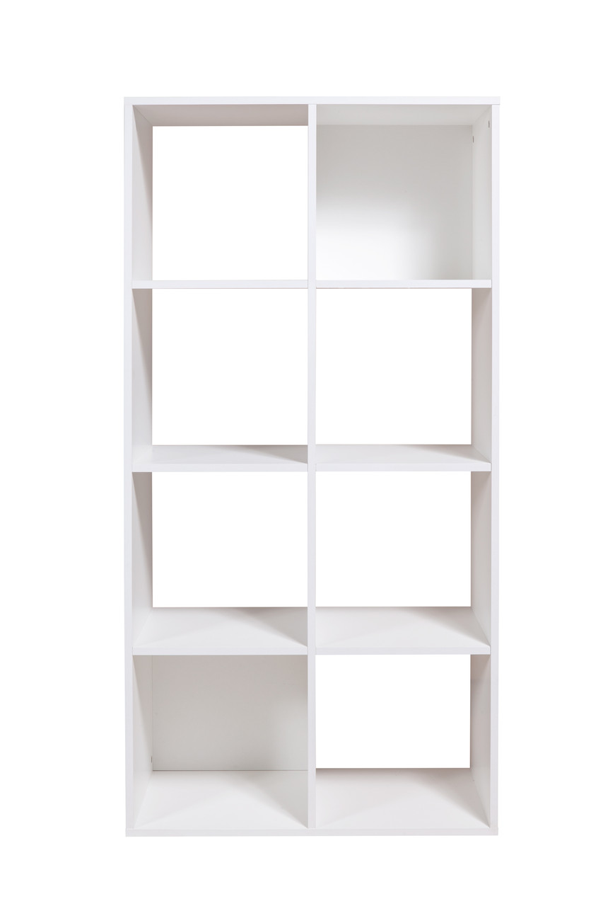 Стеллаж Мебель-класс Куб-2 (Белый) - фото 4 - id-p197171644