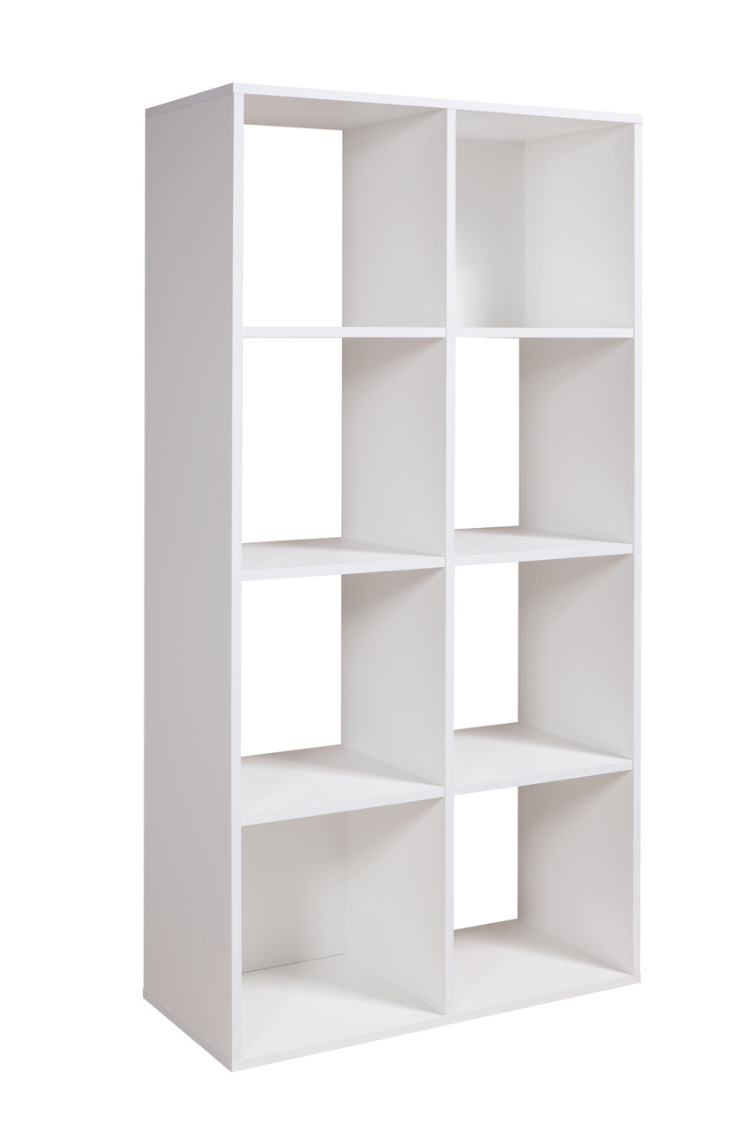 Стеллаж Мебель-класс Куб-2 (Белый) - фото 3 - id-p197171644