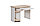Стол компьютерный Мебель-класс Компакт (Белый/Дуб Сонома), фото 2