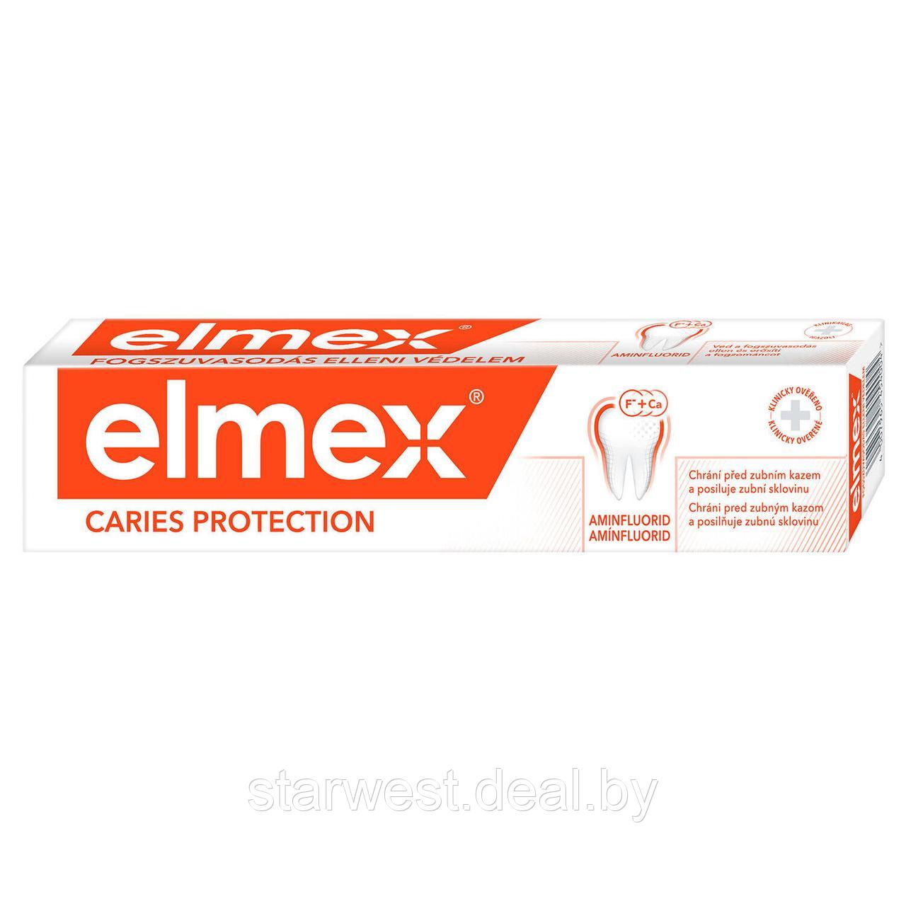 Elmex Caries Protection 75 мл Зубная паста для ежедневного применения - фото 3 - id-p173636964