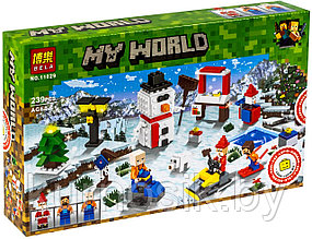 Конструктор 11029 Bela My World Зимние игры, 239 деталей