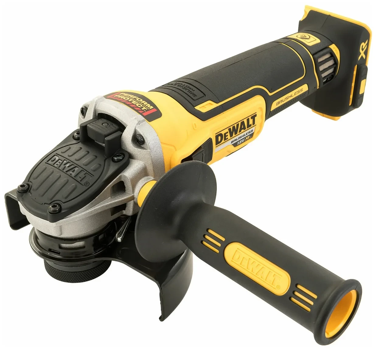 Угловая шлифмашина аккумуляторная бесщеточная DeWalt DCG405P2 (2 АКБ 5 А/ч, кейс T-Stak) - фото 4 - id-p197174514