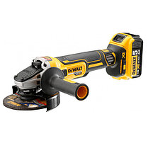 Угловая шлифмашина аккумуляторная бесщеточная DeWalt DCG405P2 (2 АКБ 5 А/ч, кейс T-Stak), фото 2