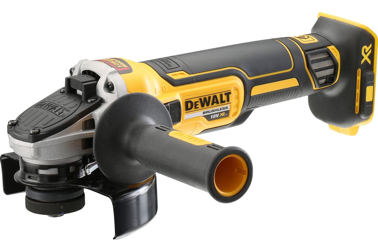 Угловая шлифмашина аккумуляторная бесщеточная DeWalt DCG405P2 (2 АКБ 5 А/ч, кейс T-Stak) - фото 3 - id-p197174859