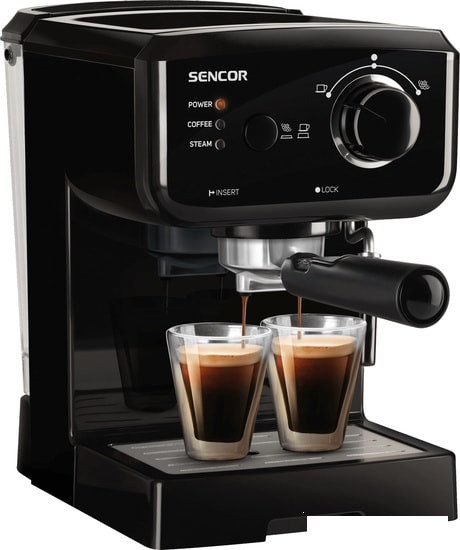 Рожковая кофеварка Sencor SES 1710BK