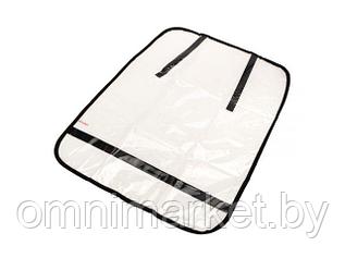 Накидка защитная на спинку переднего сиденья (60х50 см) ПВХ, прозрачная REXANT