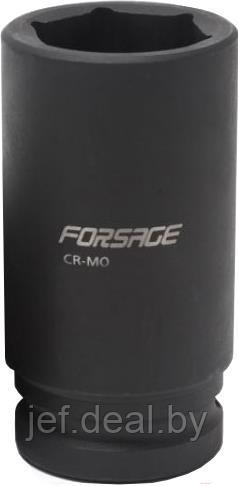 Головка ударная глубокая 3/4" 62мм 6-гранная FORSAGE F-46510062 - фото 1 - id-p193000055