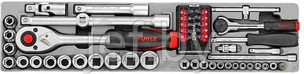 Набор 6-гранных головок 3/8" 31 предмет FORCE T3311, фото 2