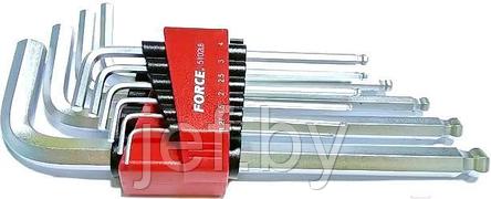 Набор шестигранников Г-образных с шаром FORCE 5102LB, фото 2