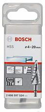 Ступенчатое сверло 4-20 75 мм BOSCH 2608597524, фото 3