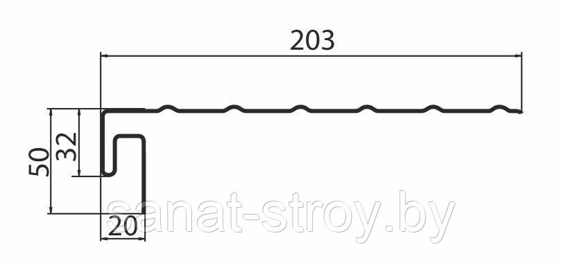 Фаска J Grand Line Standart белый (3,0м) - фото 2 - id-p136823962