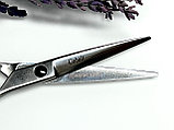 Ножницы парикмахерские Suntachi  Black Stars Line 4 класс size 5.5" прямые, фото 3