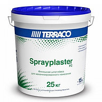 Финишная шпатлёвка машинного нанесения TERRACO Sprayplaster, 25 кг, РФ