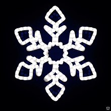 Новогодняя консоль «Снежинка маленькая» с подсветкой