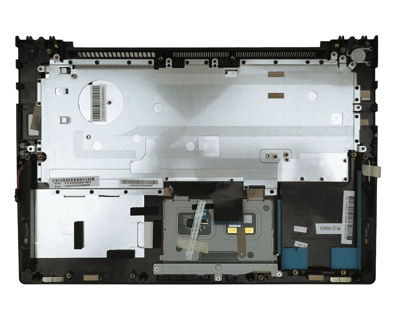 Верхняя часть корпуса (Palmrest) Lenovo IdeaPad U430, с клавиатурой, с подсветкой, с тачпадом, черная, RU - фото 2 - id-p195115294