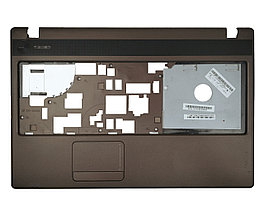 Верхняя часть корпуса (Palmrest) Acer Aspire 5552, коричневая (с разбора)
