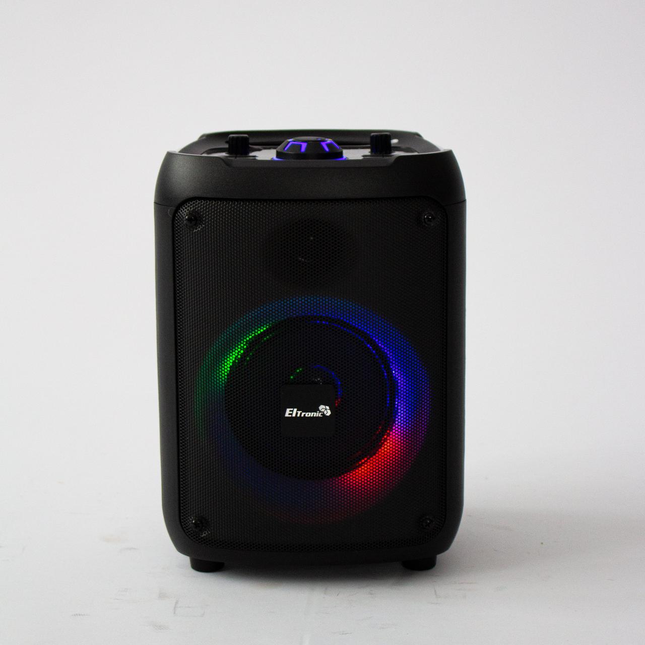 Портативная беспроводная bluetooth колонка Eltronic CRAZY BOX 120 Watts арт. 20-39 с LED-подсветкой и RGB - фото 2 - id-p196949889