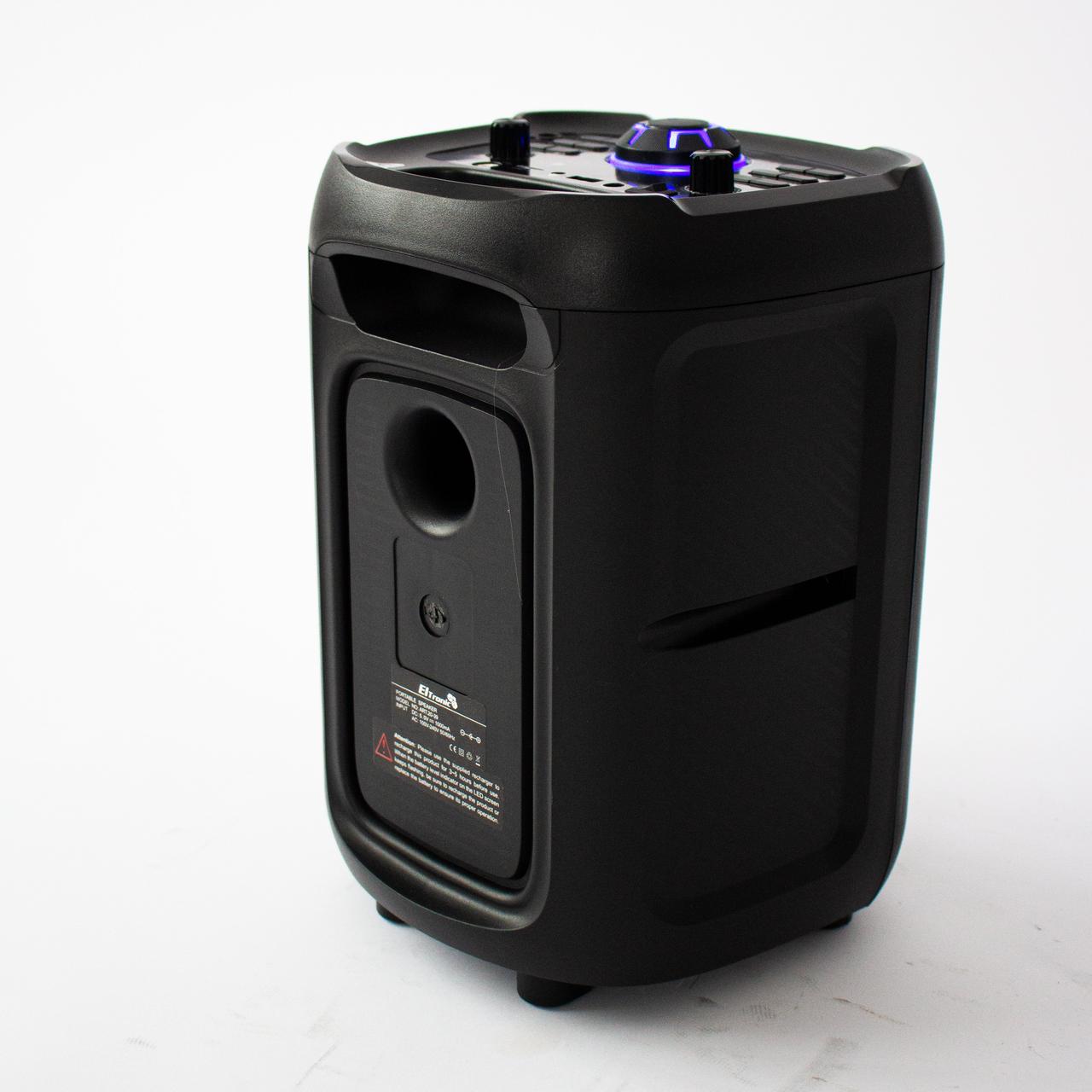 Портативная беспроводная bluetooth колонка Eltronic CRAZY BOX 120 Watts арт. 20-39 с LED-подсветкой и RGB - фото 4 - id-p196949889