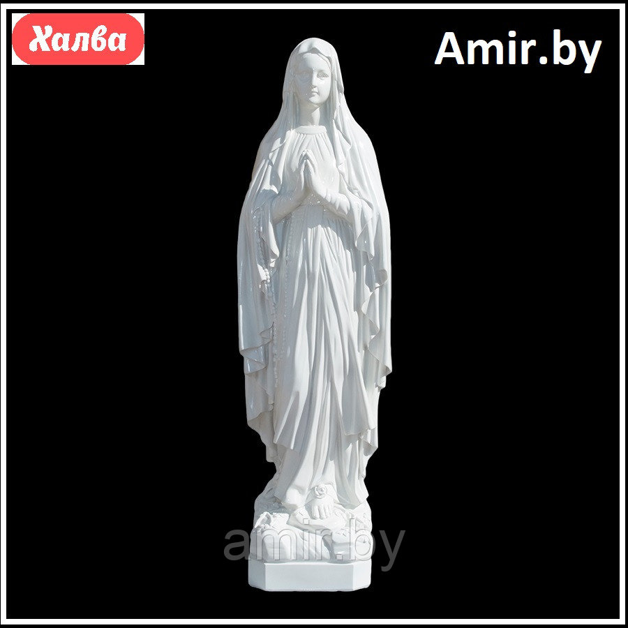 Скульптура ангел ритуальная 108 28х35х127см мрамор