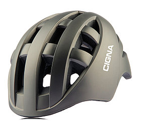 Шлем велосипедный детский Cigna WT-022 серый, 48-53 см. S