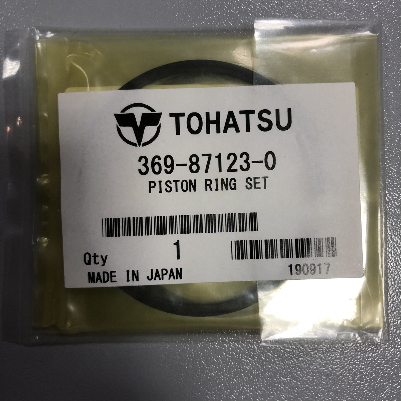 Кольца поршневые Тохатсу Tohatsu M5B 369-87123-0 - фото 1 - id-p197211046