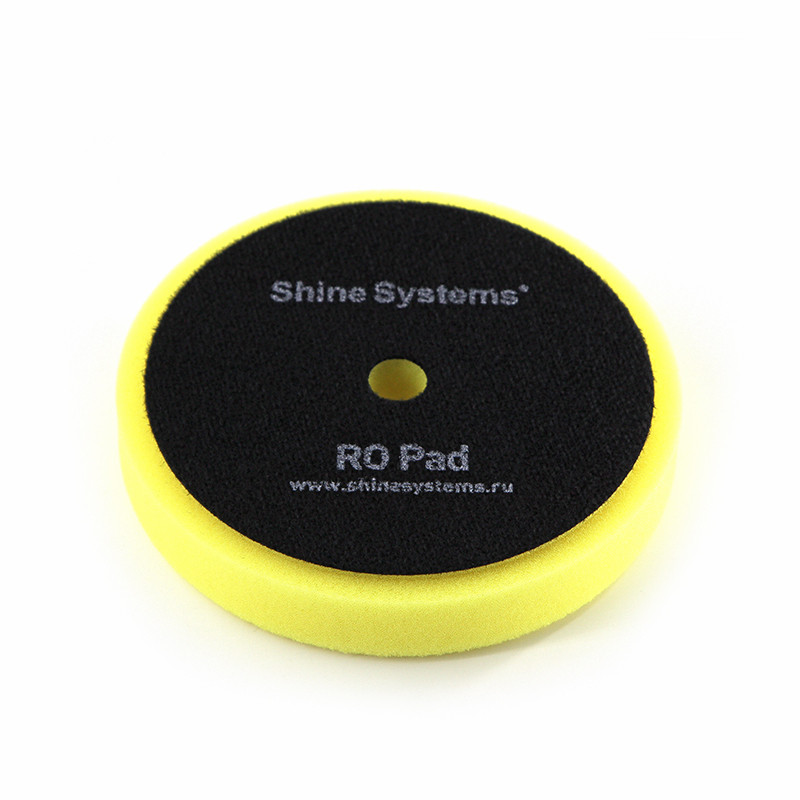 RO Foam Pad Yellow - Полировальный круг полутвердый желтый | Shine Systems | 130мм - фото 2 - id-p177905506