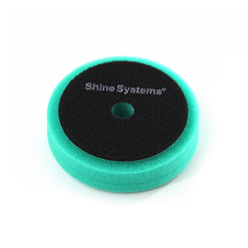 RO Foam Pad Green - Полировальный круг твердый зеленый | Shine Systems | 75мм - фото 2 - id-p177905527