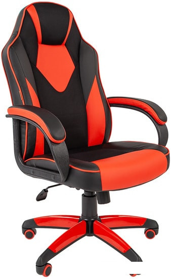 Кресло CHAIRMAN Game 17 (черный/красный) - фото 1 - id-p197226119