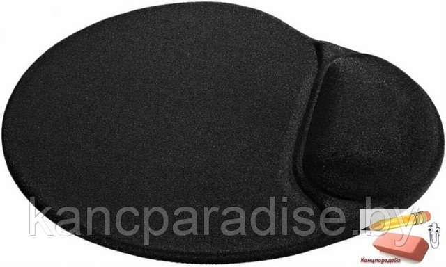 Коврик для компьютерной мыши Defender Easy Work, 260х225х5,5 мм., с гелевой подушкой, черный - фото 4 - id-p197246023