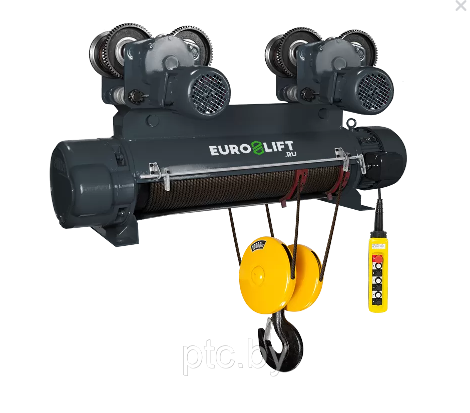 Таль электрическая Euro-lift CD1 г/п 5тн, в/п 12м